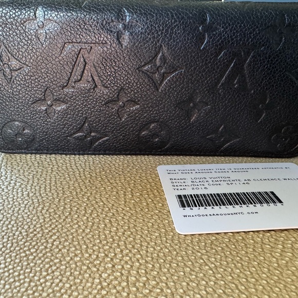 Louis Vuitton Wallet (Black) - Picture 1 of 10